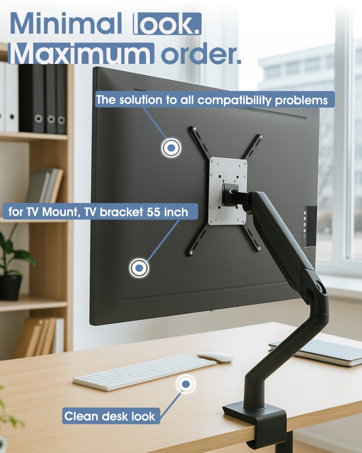 3IDEE VESA Adapter 400x400 (200x200 to 400x400 | 30 kg)