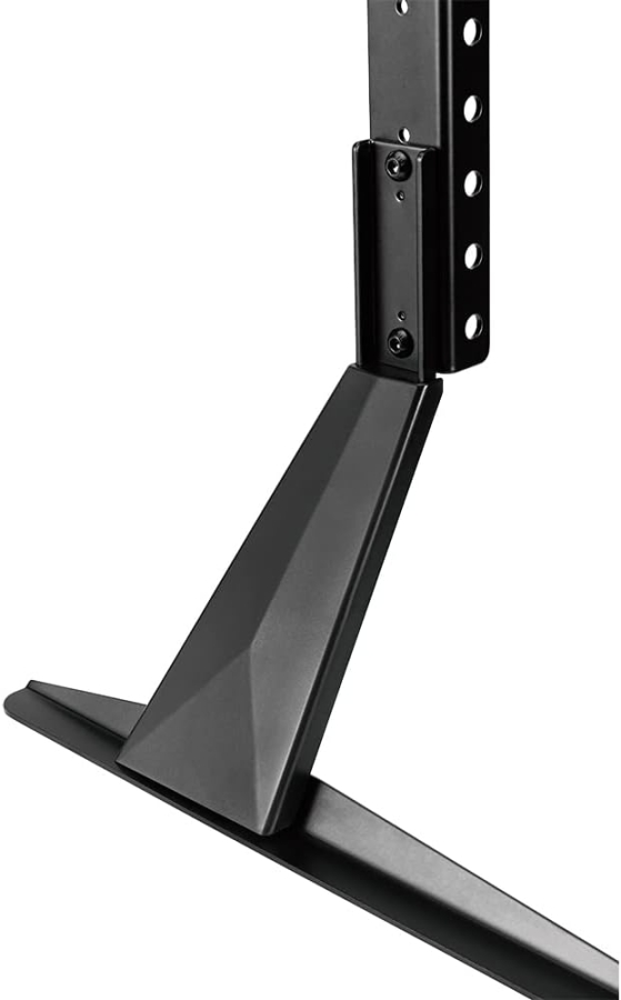 My Wall HP49L Universal TV Stand for 23–75 Inch TVs (Height-adjustable replacement feet with EVA protective pads – Load capacity up to 40 kg & 20-year warranty.)