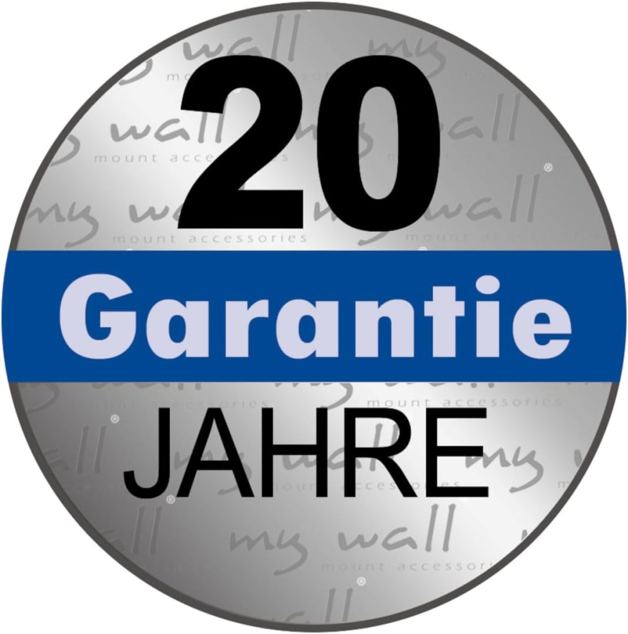 My Wall HP49L Universal TV Stand for 23–75 Inch TVs (Height-adjustable replacement feet with EVA protective pads – Load capacity up to 40 kg & 20-year warranty.)