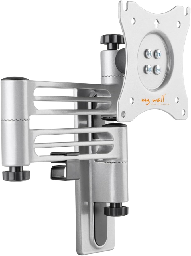 My Wall TV Wall Mount for Motorhomes & Caravans (HC1-3L) – Lockable & Vibration Dampened (Secure TV viewing on the road: Swivel, Tilt & Lockable – For screens up to 15 kg – 20-Year Warranty.)