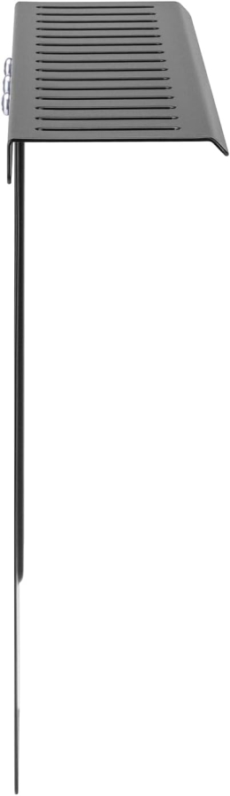 NanoRS RS464 All-in-One VESA Mount for Camera & Light (Monitor Shelf) (VESA 100x100 Shelf (40 x 8.6 cm) for Webcam, Ring Light & Microphone – Up to 3 kg Load Capacity)