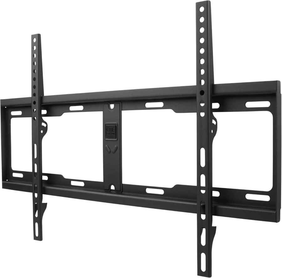 One for All Flat TV Wall Mount for 32-90 Inch TVs (WM4611) (Extremely robust Solid Series mount (up to 100 kg) – Only 25 mm wall clearance – VESA up to 600x400.)