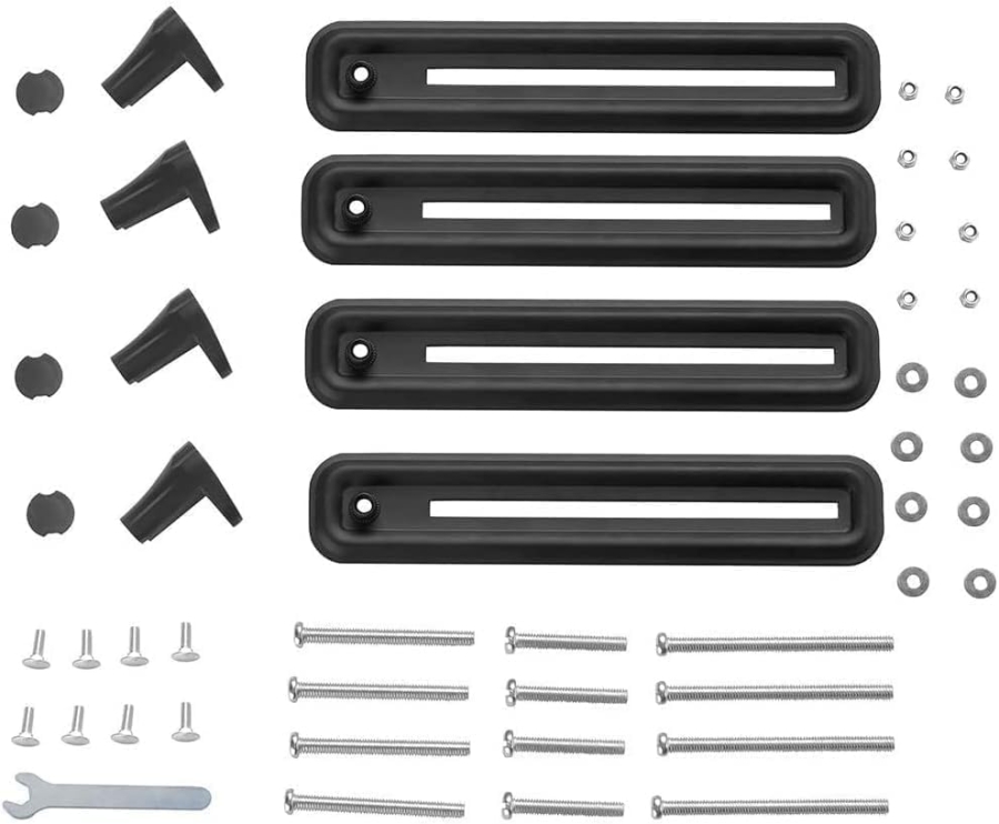 Suptek VESA Adapter for Non-VESA Monitors 13-27" – Steel Mount (The smart solution for monitors without VESA holes: Secure hold for every setup.)