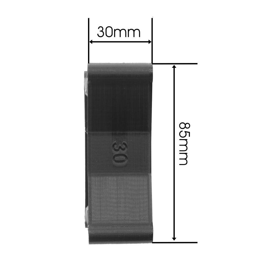 VESA Spacer 75x75 (compatible with Samsung Odyssey G5)