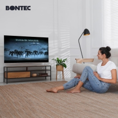 BONTEC TV Wall Mount Swivel Tiltable TV Mount Full Motion for 23-70 inch Flat & Curved LCD LED TVs or Monitors up to 45kg, Max VESA 400x400mm