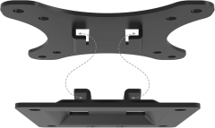 DIGITUS wall mount for LCD/LED monitors up to 81 cm (32"), fixed mount, 18 kg maximum load, max. VESA 100x100
