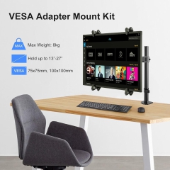 Suptek NON-VESA adapter for monitor arm mounting kit for 13–27 inch screens, suitable for 75×75 mm and 100×100 mm WK002